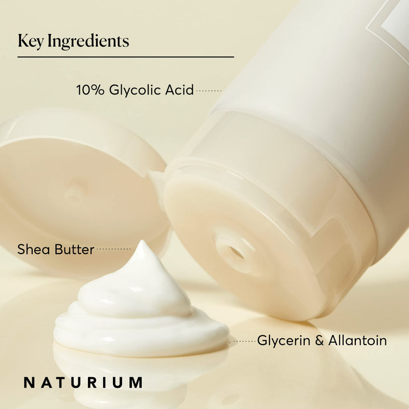 Naturium The Smoother Glycolic Acid Body Lotion, Resurfacing & Exfoliating Treatment, with 10% Glycolic Acid, 8 oz 8 Fl Oz (Pack of 1)