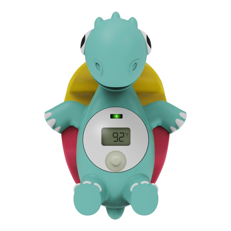 [Australia] - Dr. Brown's CleanUp Temposaurus Floating Bath Thermometer for Accurately Measuring Baby’s Bath Water Temperature, BPA Free Temposaurus Bath Thermometer 