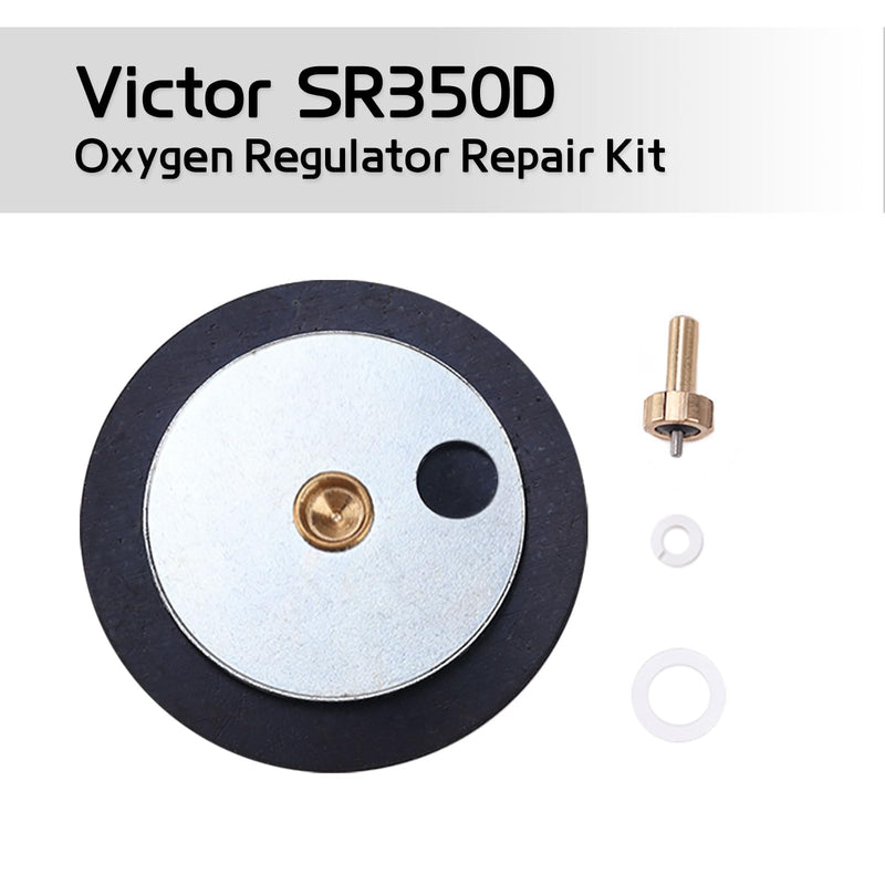 [Australia] - SR350D Oxygen Regulator Repair Kit compatible with Victor Rebuild Parts Kit with Diaphragm 
