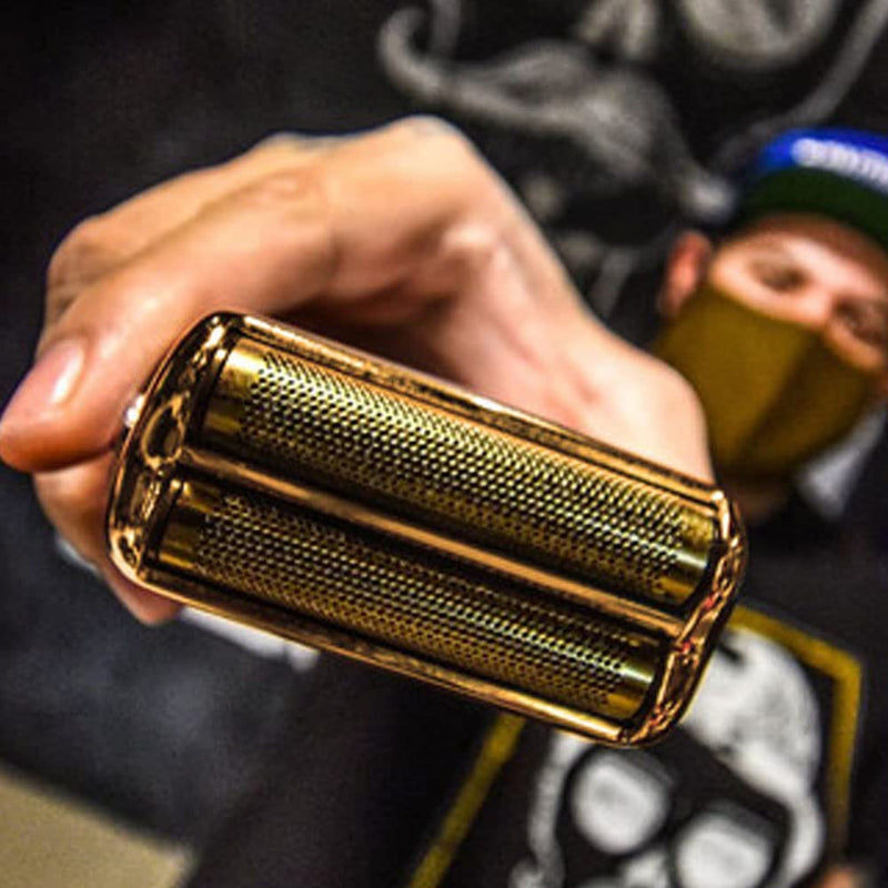 P4L FXRF2 Replacemnet Foil and Cutter fit for Babyliss PRO Barberology FXFS2 (FOILFX 02) ,Generic Shaver Head for Babylisspro Replacement Blade,Babyliss Foil Shaver Replacement Part (Silver) Silver