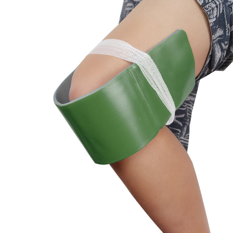 Splints -Medical Splint Roll Fold Finger Splint 3 Piece for Neck, Leg, Knee, Foot, Wrist, Hand, Arm Injuries … (Green) Green