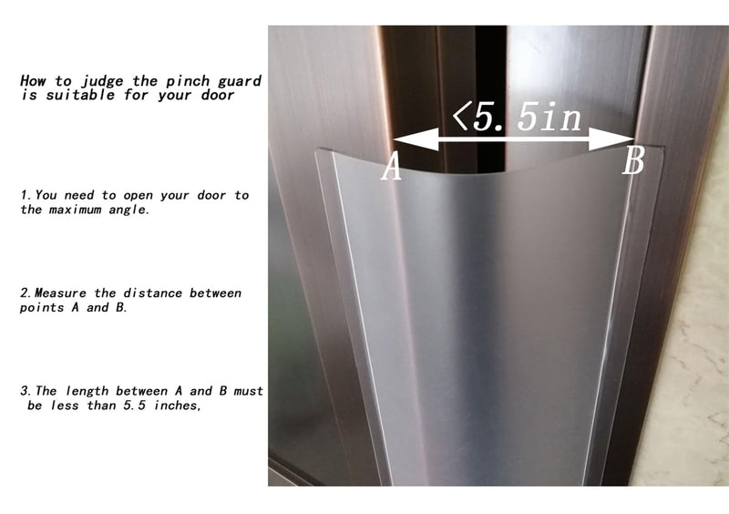 [Australia] - Angloria Baby Proofing Door Pinch Guard, Hinge Cover, Protector for Kids Finger Safety, Heavy Duty Jam Shield, Translucent 4 