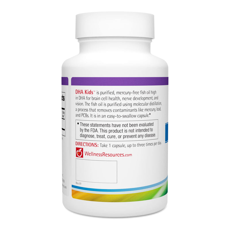 [Australia] - DHA Kids - Mercury-Free Fish Oil 135 mg DHA/150mg Omega 3s per Capsule (90 Capsules) 