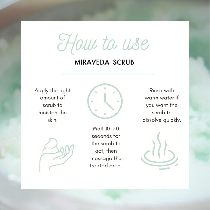 [Australia] - Miraveda by Italwax Citrus Scrub - 500ml / 16.9fl.oz – With coconut oil and lime for a delicate citrus note – Ideal for hand care 16.9 Fl Oz (Pack of 1) 