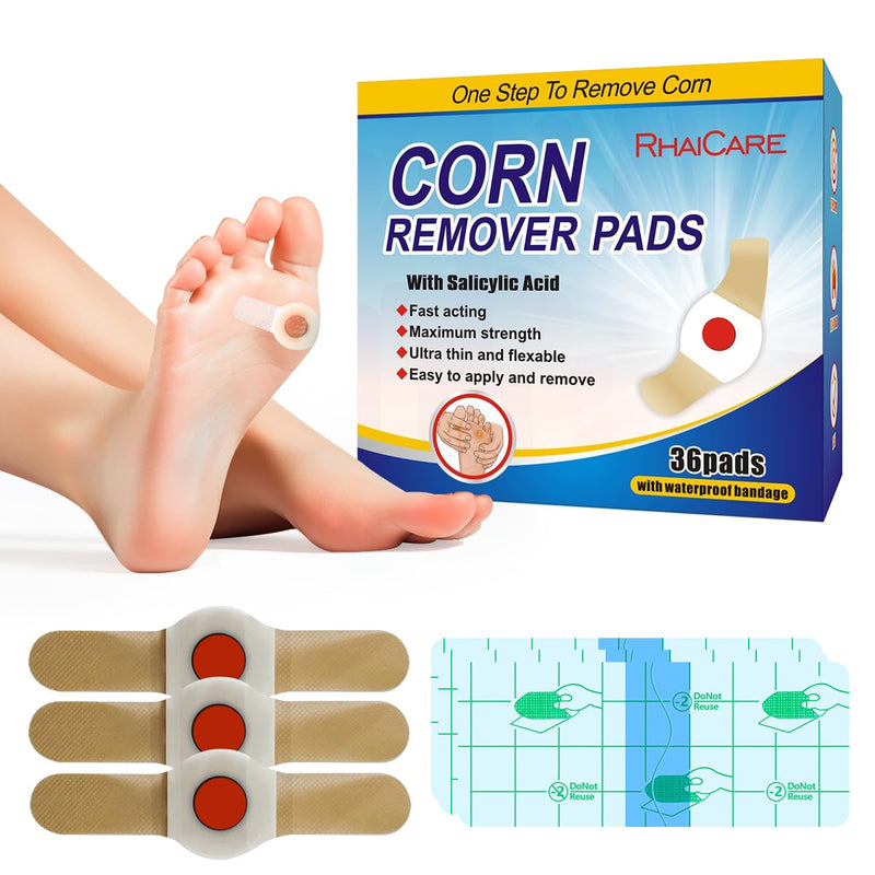 [Australia] - Corn removers for Toes feet Bottom of Foot Corn Remover(24 Count),Corn Pads Remover for Toes feet with 40% Salicylic 24 Count(1 pack) 