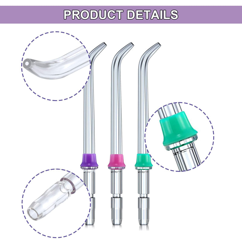 [Australia] - ROMOLY 6 PCS Waterpik Attachments - Oral Irrigators High Quality Replacement Jet Tips Other Models 