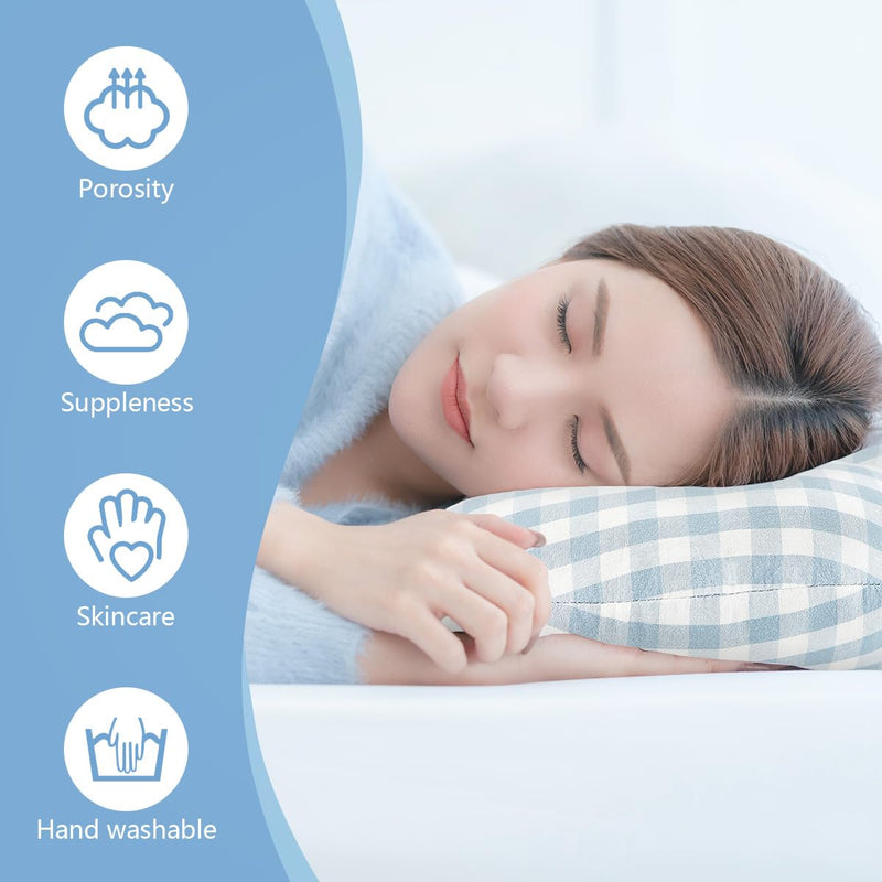 [Australia] - Donut Pillow Ear Piercing Pillow O Shaped Sleeping Pillow Removable Pillowcase Soft Round Ear Cushion Hollow Ear Hole Pad Side Sleeper Pillow 