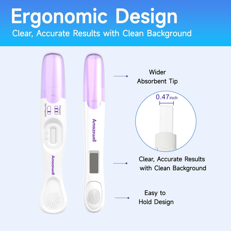 Early Detection Pregnancy Test Kit, Early Result Digital Pregnancy Test at Home, Pregnancy Tests with Cup,10 Tests(2 Digital+8 Early+1 Urine Cup) 8 Early + 2 Digital + 1 Urine Cup