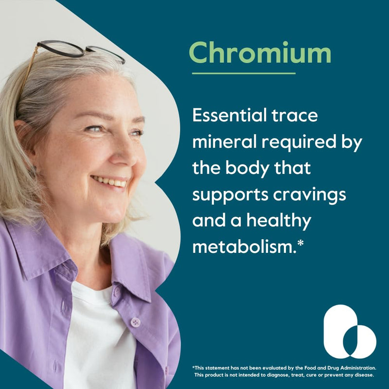 [Australia] - BESTVITE Chromium Picolinate 500mcg (240 Vegetarian Capsules) - No Stearates - No Dicalcium Phosphate - Vegan - Gluten Free - Non-GMO 240 Count (Pack of 1) 