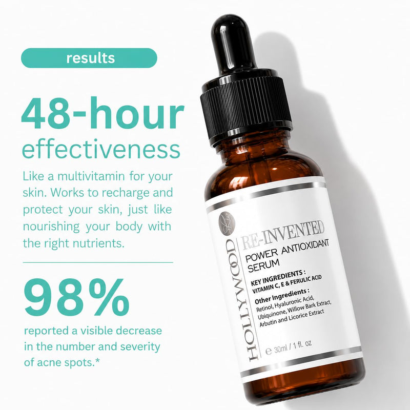 20% Vitamin C Serum for Men | 4X Strength | With 1.02% Ferulic Acid & 1% Vitamin E – Powerful Anti-Aging Face Serum, Brightening & Hydrating Skincare – Moisturizer for Wrinkles & Fine Lines – 30ml