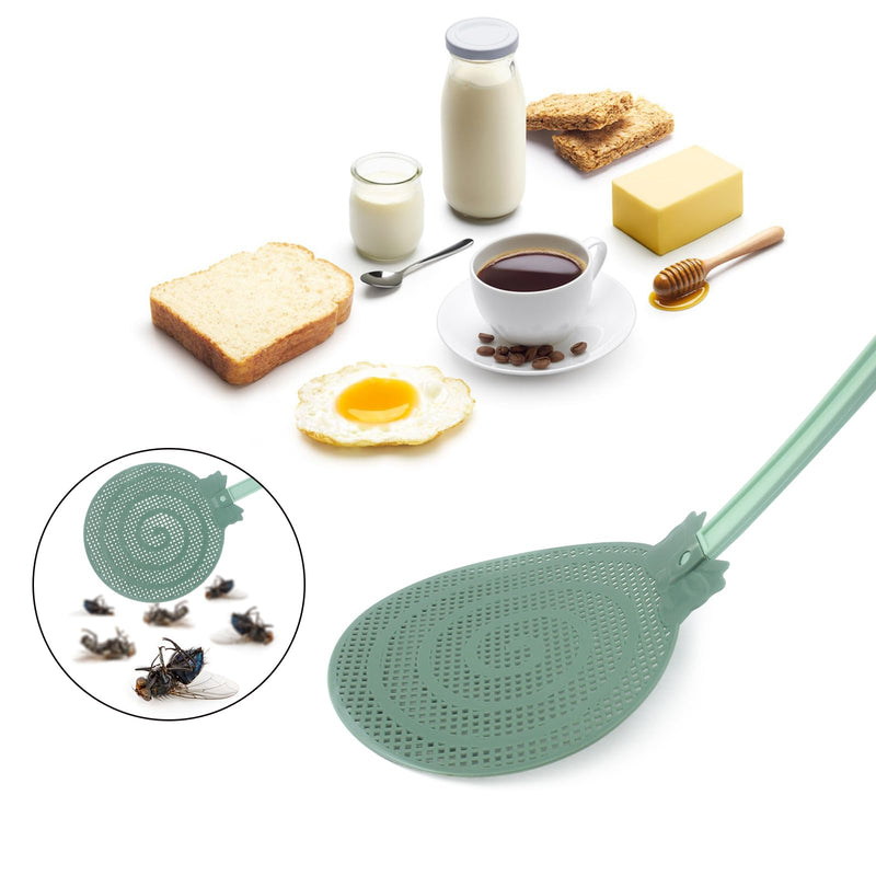 [Australia] - Fly Swatter, Fly Swatter for indoors, FlySwatter, Fly Swatters Green 2PCS 