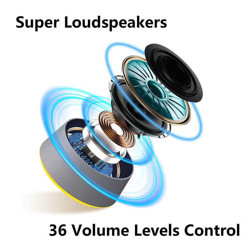 [Australia] - Brown Noise Sound Machine White Noise Machine with 30 Soothing Sounds for Sleep 12 Colors Night Light for Baby Adults Kids Sleep Machines 36 Volume Levels 5 Timers for Home Office Travel 