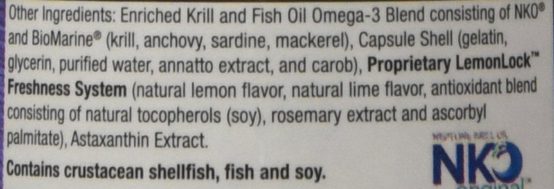 [Australia] - Purity Products Krill Omega 50 (Krill + Fish Oil Blend 1000mg + Astaxanthin 500mcg + Phospholipids 200mg + Vitamin D 500 IU) - 60 Mini Softgels 