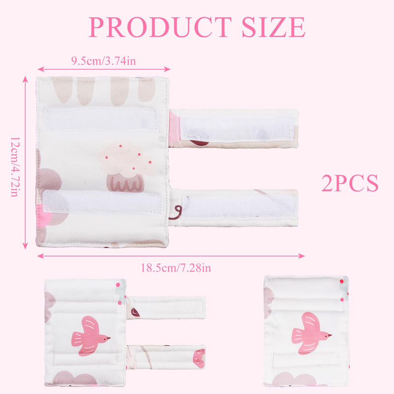 [Australia] - 2 Pack Bra Strap Cushion, Pacemaker Pillow for Bra, Chemo Port Protector Pillow for Bra Strap, Port Pillows for Chemo Patients for Post-Surgery, Mastectomy Recovery, Chest Heart Support, Recovery Gift 