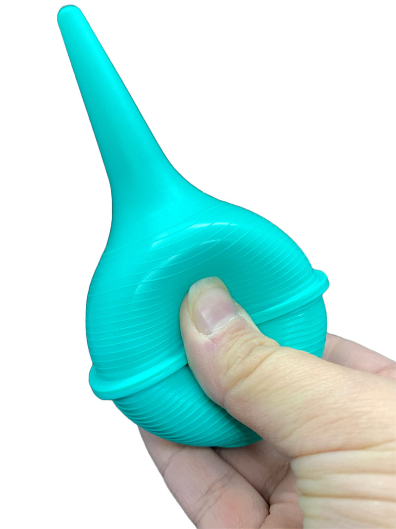 [Australia] - Comfort Soft Sterile Ear Bulb Rubber Hand Squeeze Baby Bulb Suction Sucker - 3 oz - Nasal - Ulcer (2 Pack) 3OZ GREEN 2.0 