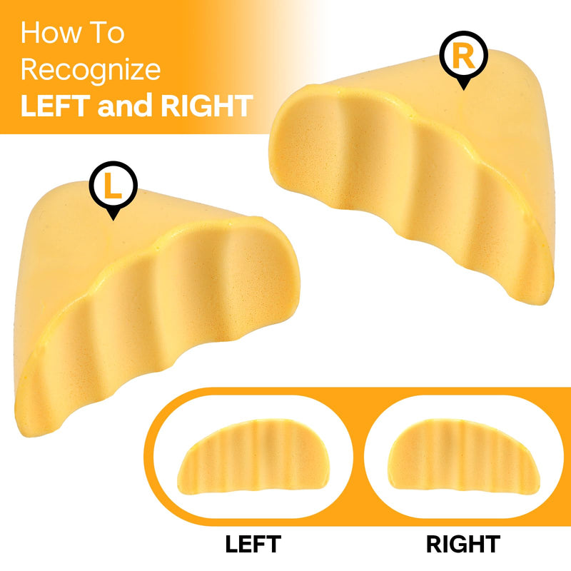 [Australia] - YUXIANLB Shoe Filler for Oversized Shoes Soft Foam Adjustable Toe Inserts Unisex Shoe Size Reducer Forefoot Support Shoe Pads for High Heels Pain Relief for Women Beige 