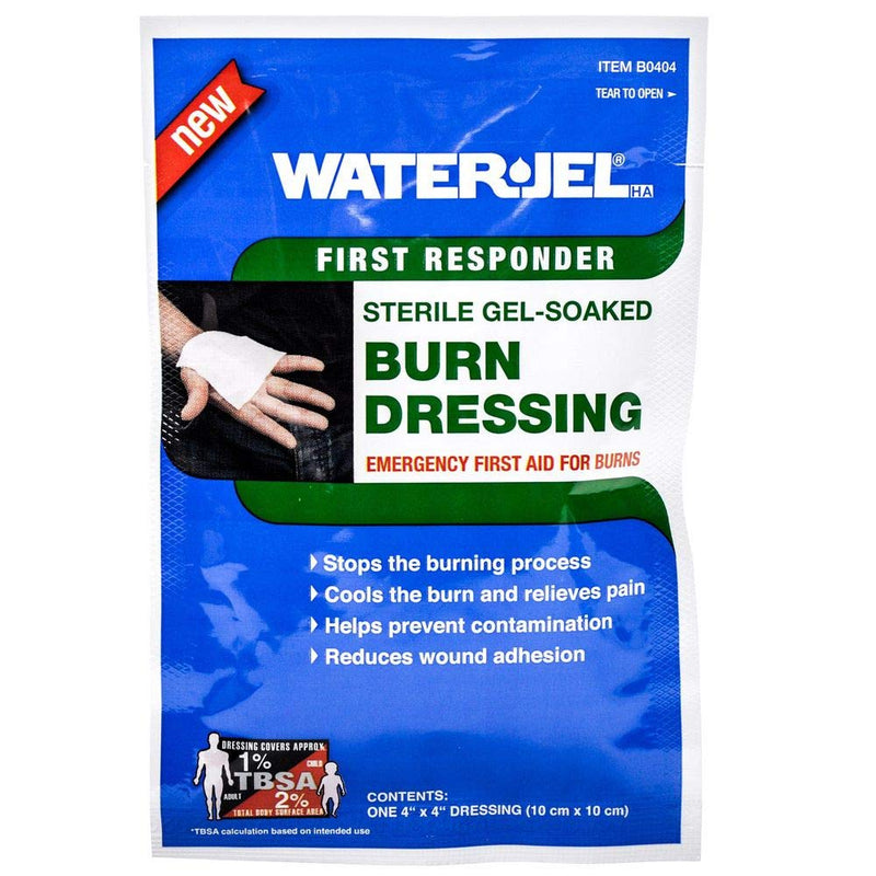[Australia] - Water-JEL - Burn Dressing - 4" x 4" 