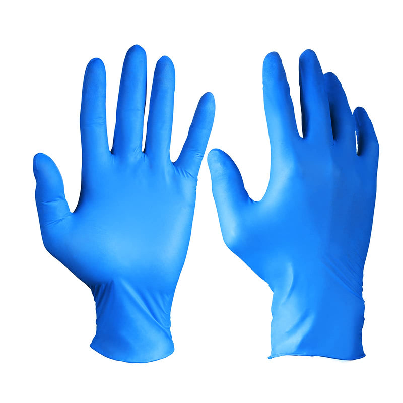 [Australia] - PEIPU Nitrile Exam Gloves Disposable Gloves，Powder Free, Cleaning Service Gloves, Latex Free Medium (Pack of 100) 100 Pcs 