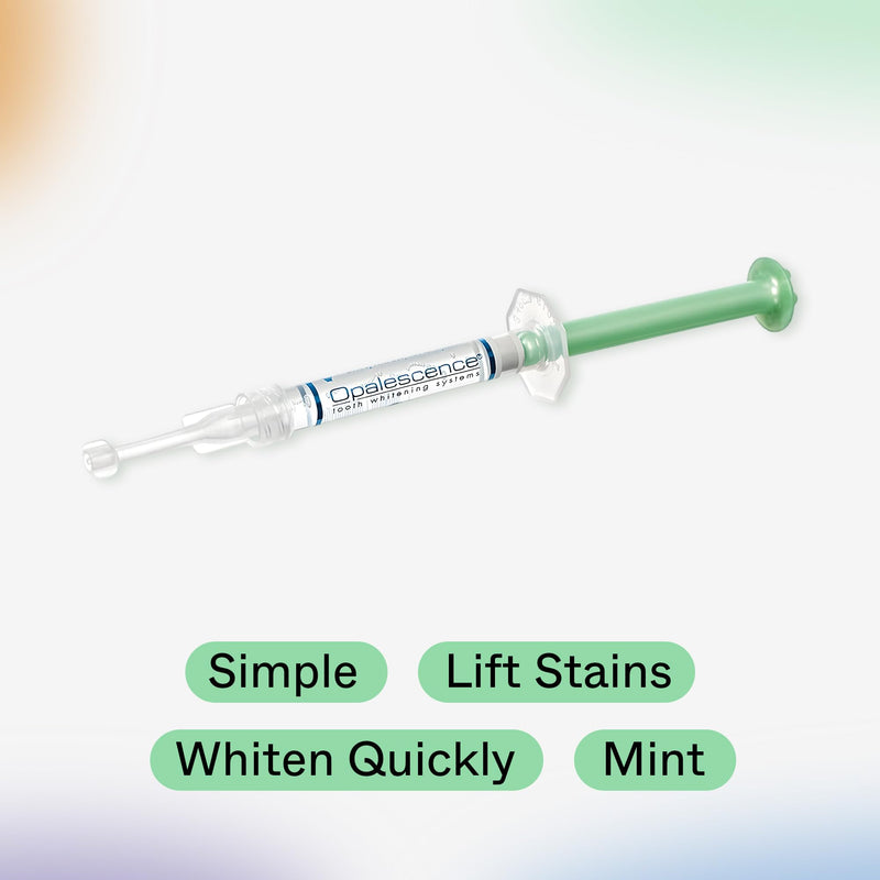 Opalescence 10% Teeth Whitening Gel Refill Syringes, (4ct) 5211-2 | 10% Carbamide Peroxide Mint Whitening Gel for Custom Trays. Low-Sensitivity Formula, Dentist Developed and Made in USA.