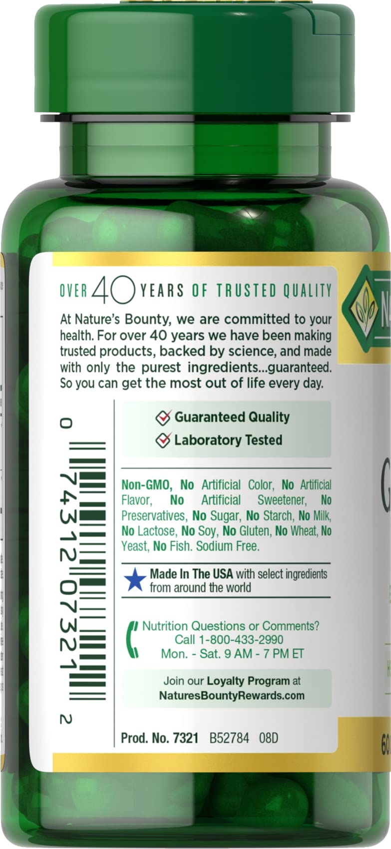 [Australia] - Nature's Bounty Horny Goat Weed with Maca, Herbal Health Supplement, 60 Capsules 
