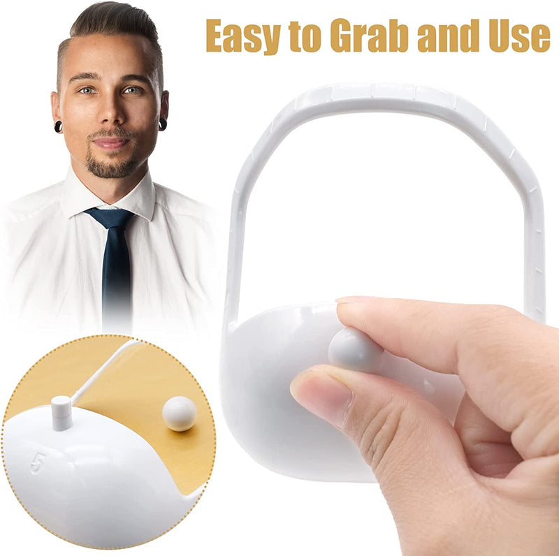 [Australia] - LATRAT 5 pieces beard stencils, goatee shaving stencil, transparent beard shaper, styling stencil, for men for goatee mustache 