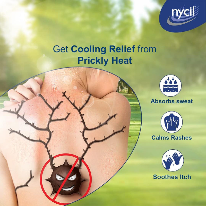 NY-CIL Germ Expert Cool Herbal Prickly Heat and Cooling Powder, 400 g, Super Saver Pack