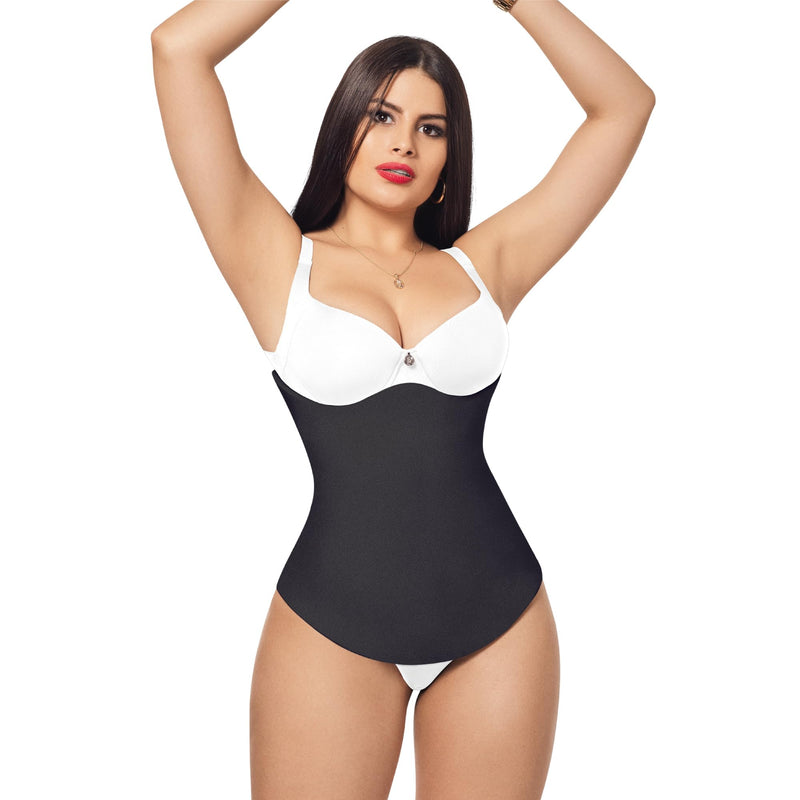 Forma Tu Cuerpo Lipo Foams Post Surgery Post-Operative Liposuction Recovery Compression 360 Tummy Tuck Foam (Black + Long 360 Lipo Foam, Medium) Black + Long 360 Lipo Foam