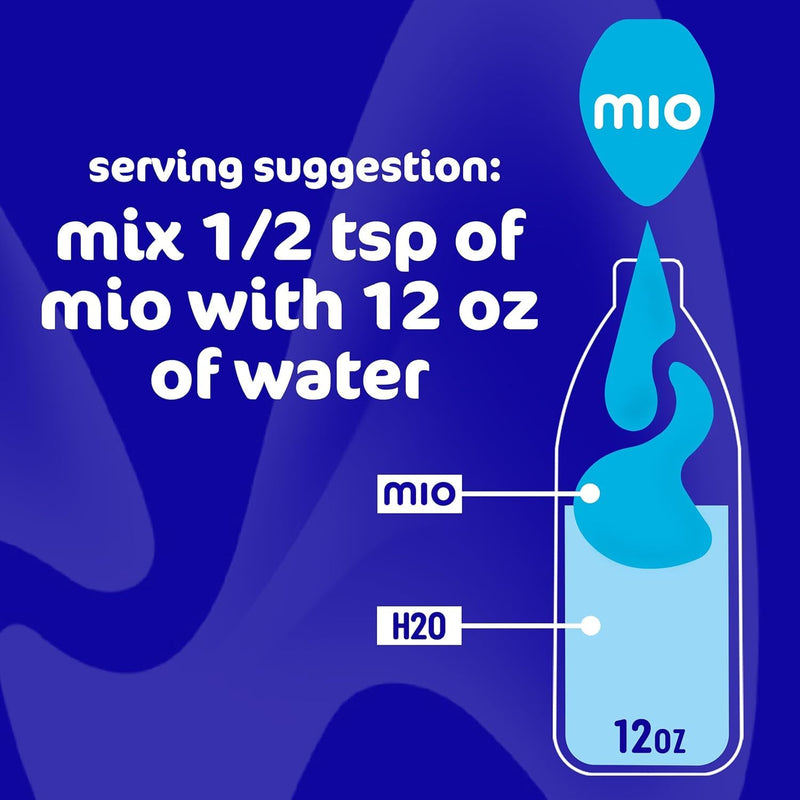 Mio Vitamins Liquid Water Enhancer, Orange Tangerine, 1.62 OZ, 4-Pack