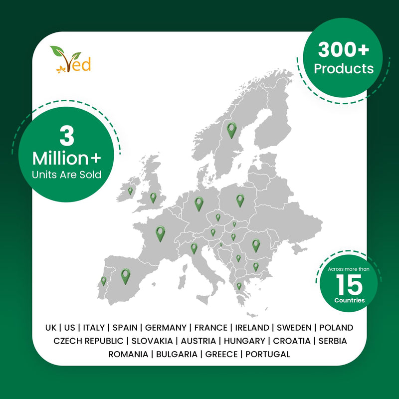VED Super Green Gummies - Green Vitamin Gummies for Adults - Super Greens & B12 Gummy Supplement - Enhanced Nutrition with Greens Supplement.