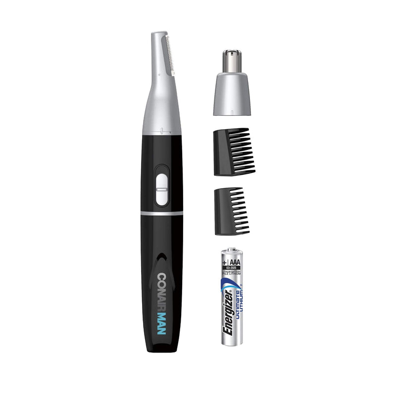 [Australia] - Conair for Men Lithium Ion Personal Trimmer Black,silver Conair All-in-1 Personal Trimmer 