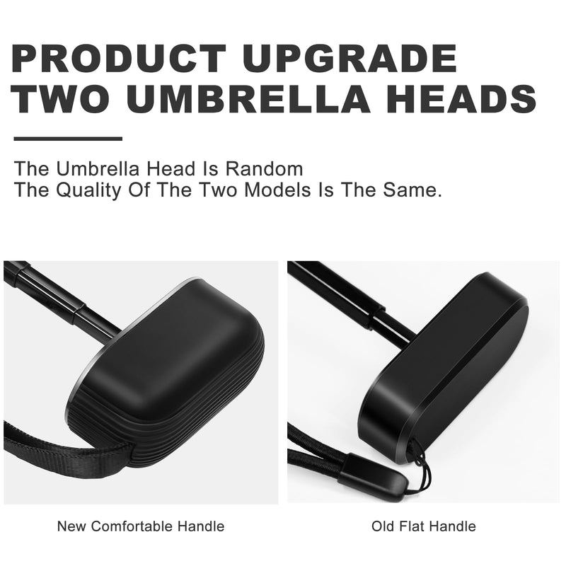 Mini Umbrella For Purse, Small Travel Compact Waterproof Umbrella for Light Rain, Suitable for Women Purse and Pocket,2 Pack