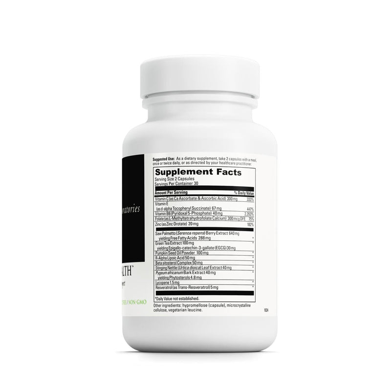 DAVINCI Labs Prostate Health - Helps to Support Prostate, Urinary & Men's Health with Saw Palmetto, Zinc, Green Tea Extract & More* - 60 Vegetarian Capsules (30 Servings)