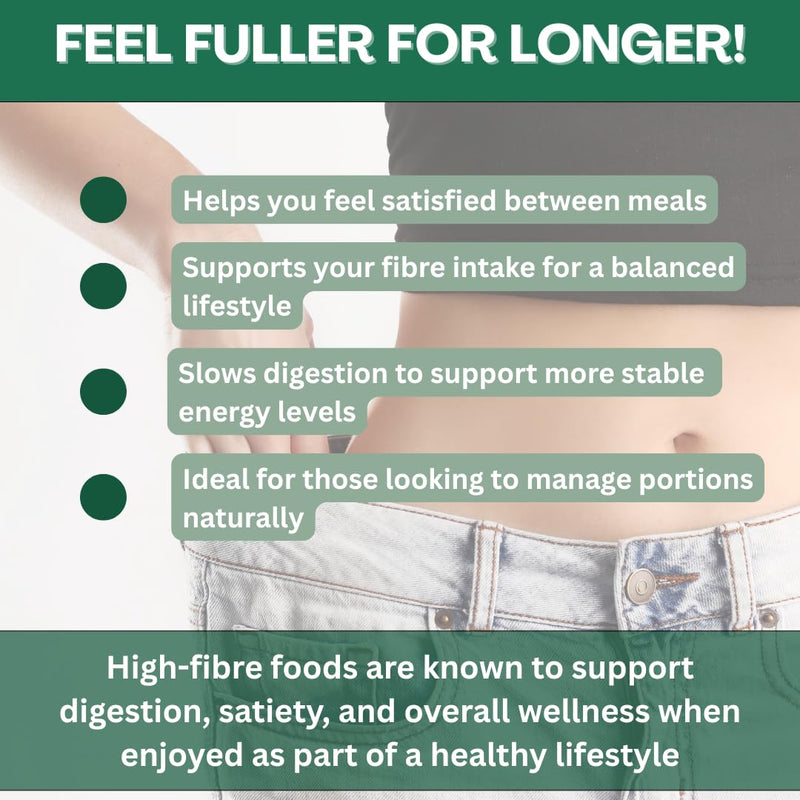 Inulin Fibre Powder 200g – Prebiotic Fibre Supplement for Gut Health, Digestion & Weight Management – Neutral Taste, Easily Mixes in Water, Coffee or Smoothies