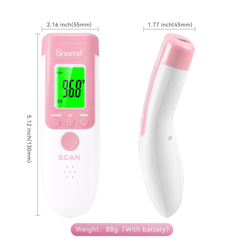 [Australia] - Digital Non-Contact Infrared Forehead Thermometer for Adults and Kids, 3 in 1 Medical Thermometer for Baby with Backlight LCD Screen 