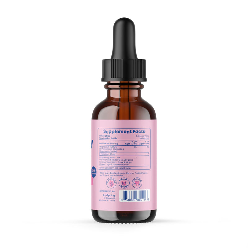 JoySpring Calmify & Genius Gummies Bundle | Naturally Sourced Kids Vitamins & Minerals | Non-Alcoholic, Sugar-Free Liquid Formula | Vegan & Vegetarian Liquid Drops and Gummies Supplement