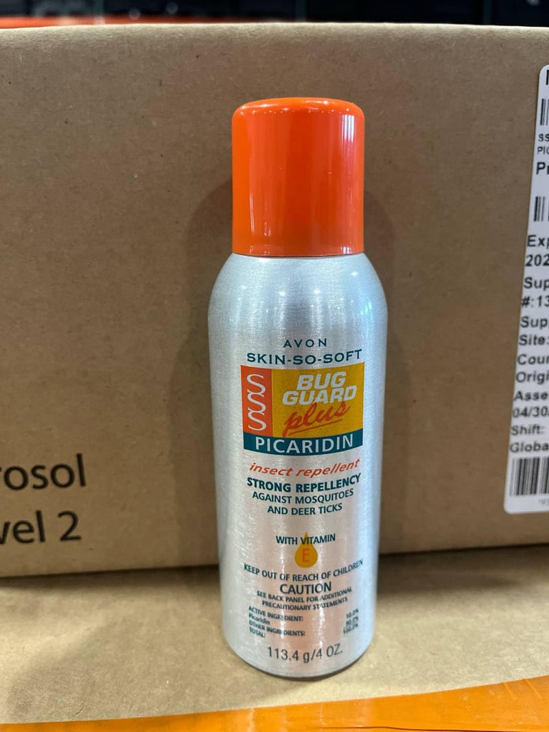 [Australia] - Avon Skin So Soft Bug Guard Plus Picaridin Insect Repellent Spray - Gentle on Skin Mosquito Repellent - DEET-Free Mosquito & Tick Repellent for Humans - 4 fl. oz. Travel Size Bug Spray 