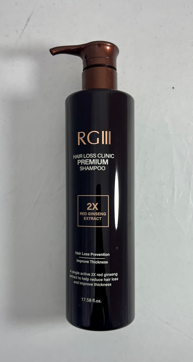 RG3 RGIII PREMIUM HAIR LOSS CLINIC SHAMPOO (ONE BOTTLE)