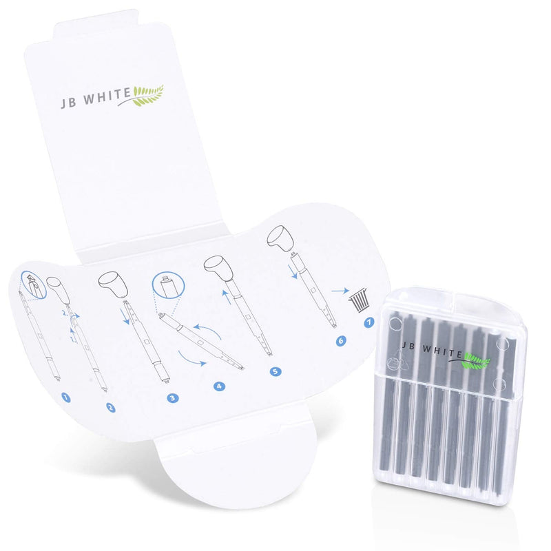 JB White 32 Wax Filters for Hearing Aids compatible with Phonak Cerustop Wax Guards | Widex Nanocare | Oticon ProWax MiniFit | Siemens Signia 3.0 | Resound | Hearing Aid Filter (32pcs 1.3mm) 32 Set - Wax Guards