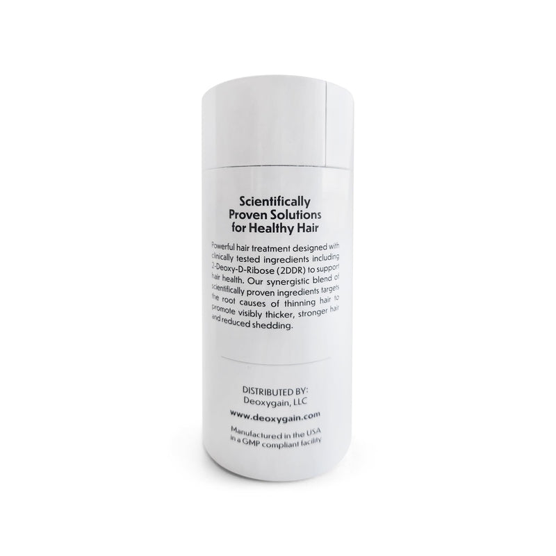 Hair Growth Serum by Deoxygain - DHT Blocker with 2DDR for Hair Regrowth | Non Greasy Topical Serum, Saw Palmetto, Biotin, Vitamin B, Pea Sprout Extract, Hair Growth Peptides, DHT Blocking, 2DDR