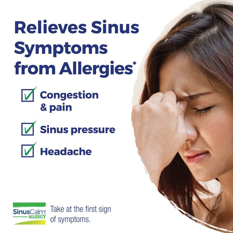 Boiron Homeopathic Allergy & Sinus Relief - Histaminum 30C (240 pellets) + SinusCalm 60 Tablets