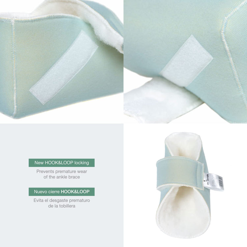 [Australia] - ORTONES | Heel pad, heel protector universal 1 pair anti-decubitus | Foot or elbow protection for bed or wheelchair | Right and left 