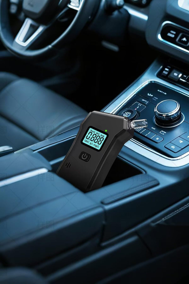 [Australia] - Breathalyzer, 2025 Upgraded Portable Professional High-Accuracy Breathalyzers for Alcohol with LCD Digital Display, Personal Alcohol Breathalyzer Tester Breath Alyzer for Home. 