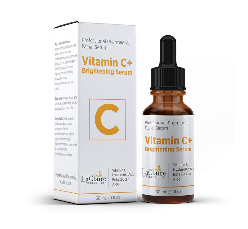 Skincare Duo: 8% Complex Retinol Face Serum 15ml + Vitamin C+ Serum 30ml - Anti-Aging, Brightening, Firming, Smoothing