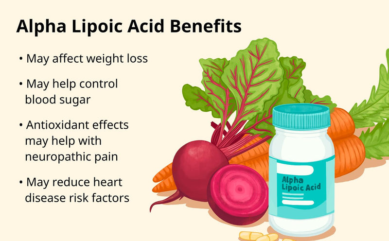 AMINOLAB - R-Fraction Alpha LIPOIC Acid 600mg 240 Capsules - Supports Nerve Health, Blood Sugar Balance, and Powerful Antioxidant Protection.
