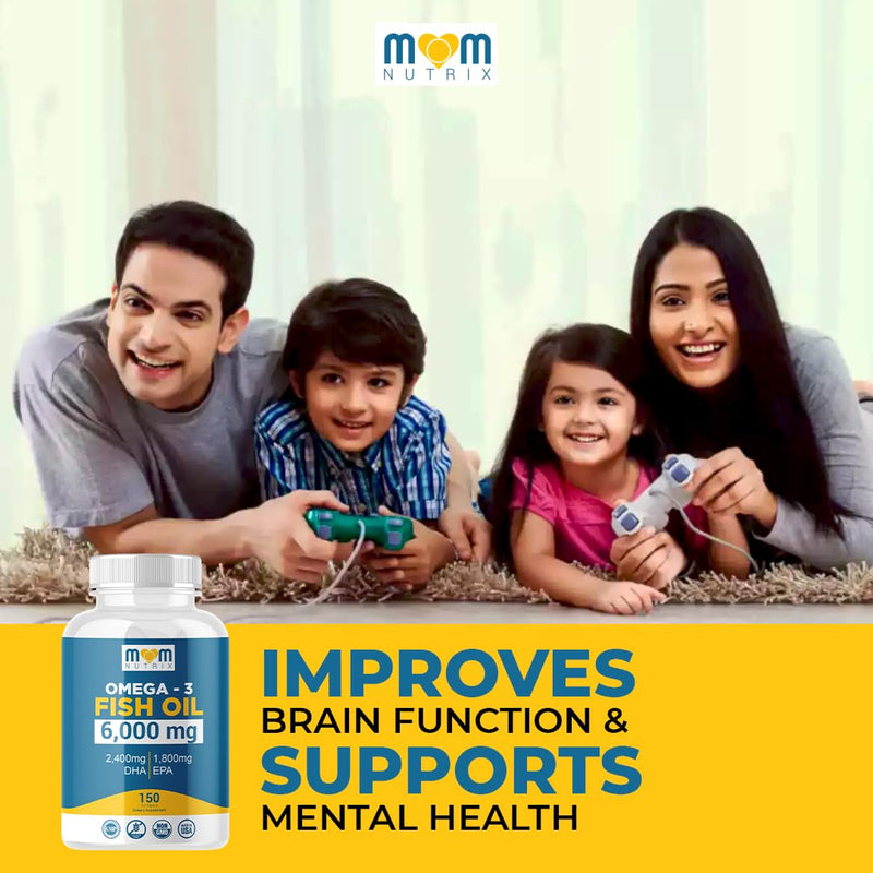 [Australia] - Omega 3 Fish Oil with Maximum EPA DHA - Supports Brain, Liver, Heart & Immunity - Made in The USA - 150 Softgels 