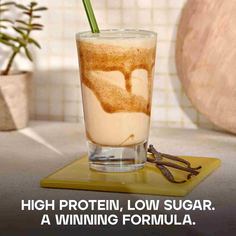 Bulk Pure Whey Protein Powder | Cinnamon Cereal Milk | 22g Protein and 5g BCAAs per Scoop | Whey Concentrate Shake | Low Sugar | Supports Muscle Growth and Repair | Smooth Mixing | Vegetarian | 500g