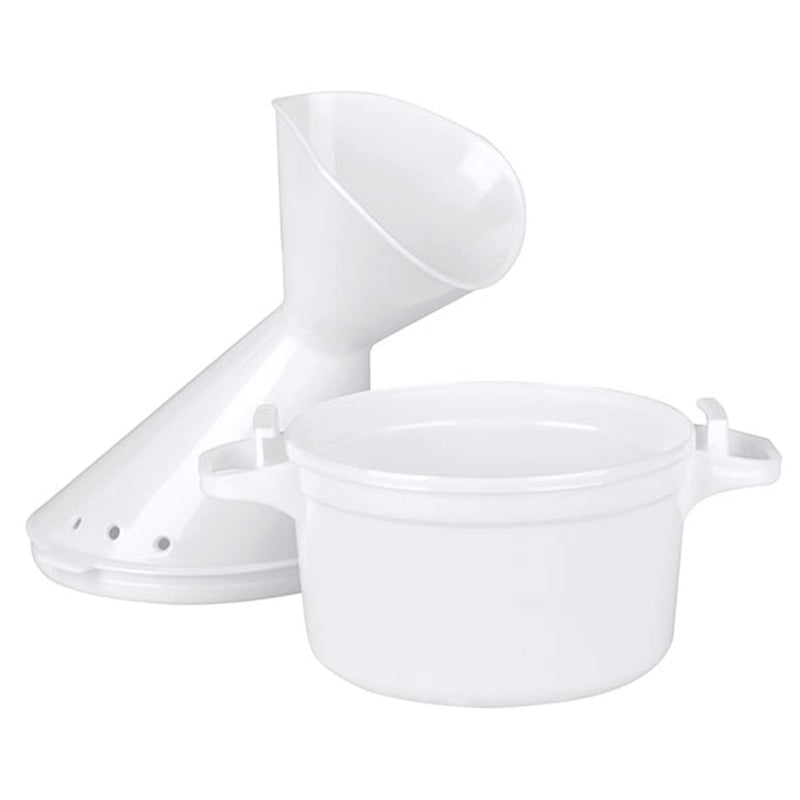 [Australia] - Servocare private inhaler made of white plastic, 2 parts 