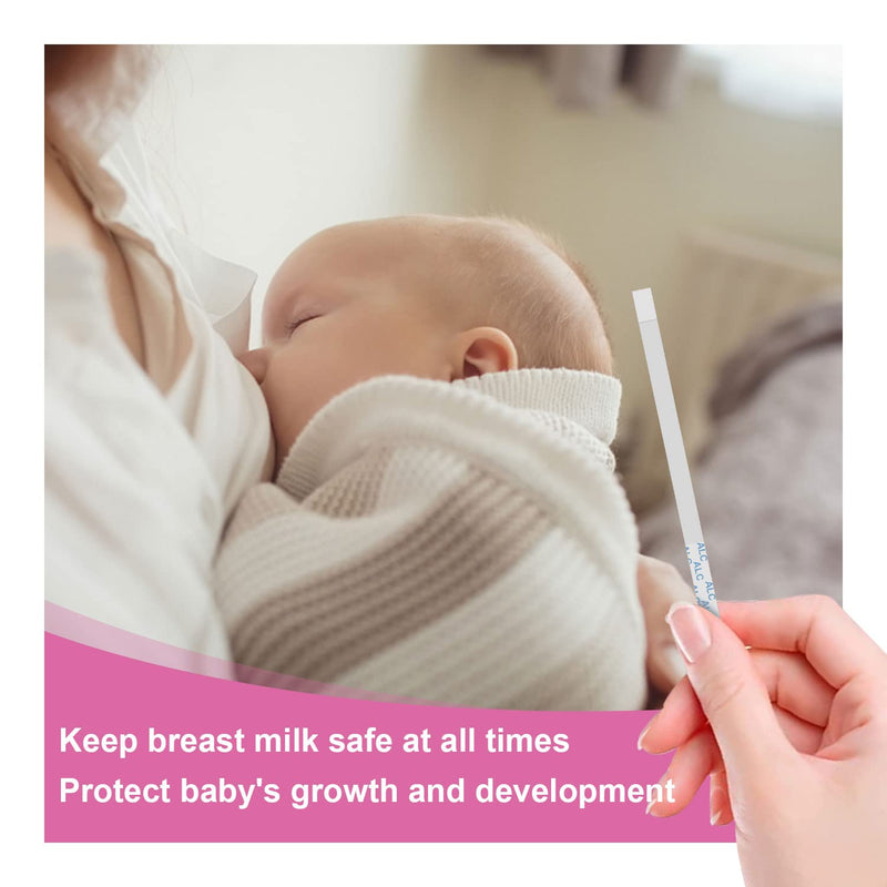 [Australia] - 20 Pack of FIRSTVIEW Breastmilk Test Strips, 2-min Quick & Accurate Detection for in Breast Milk Test Strips for Breastfeeding Moms at Home 20 Pcs 