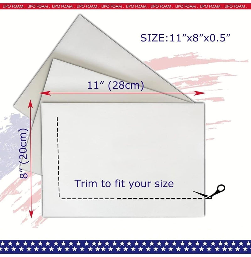 3 Lipo Foam - Lipo Lumbar Molder Faja Foam Board-Bbl Medical Surgery Post Liposuction Abdominal Compression