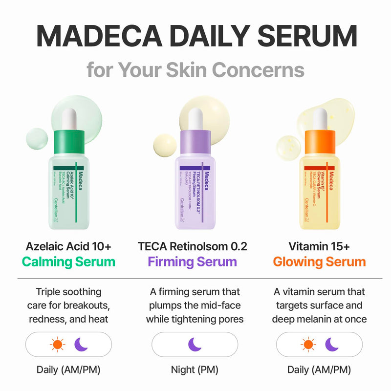 CENTELLIAN 24 Madeca Vitamin 15+ Glowing Serum - Uneven Skin Tone Care | Serum with 15% Multi-Vitamin Complex, Niacinamide, TECA and Ascorbic Acid for Uneven Tone and Radiance, 1.01 fl oz Glowing Serum 1.01 fl oz